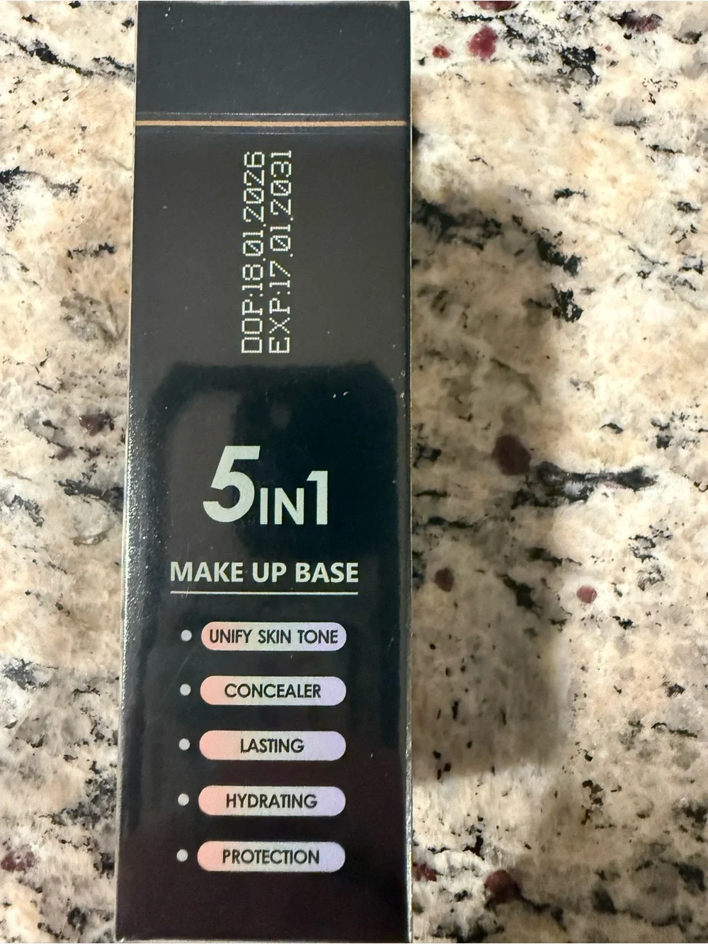 Spiral 3-Color Makeup Base — Pink, Green & Purple Color-Correcting Primer